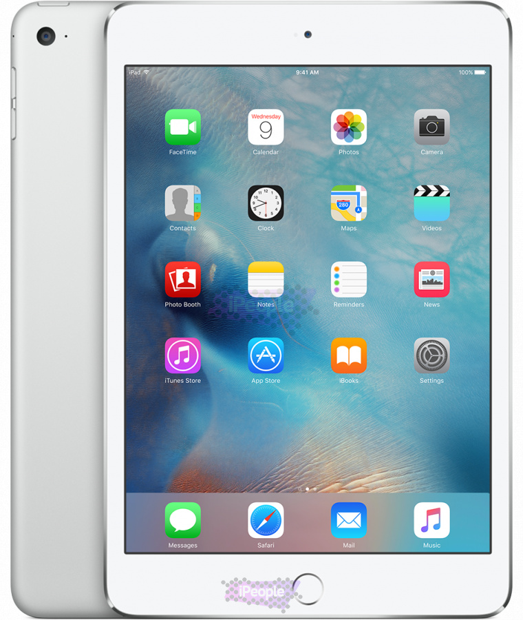 Фото Купить Apple iPad Mini 4 32Gb Wi-Fi + Cellular Silver (MNWF2) по низкой цене в Москве