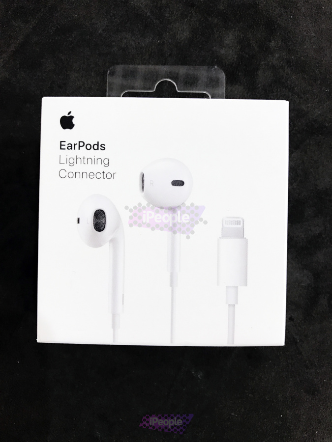 Фото Купить Наушники Apple EarPods Lightning (MMTN2ZM/A) по низкой цене в Москве