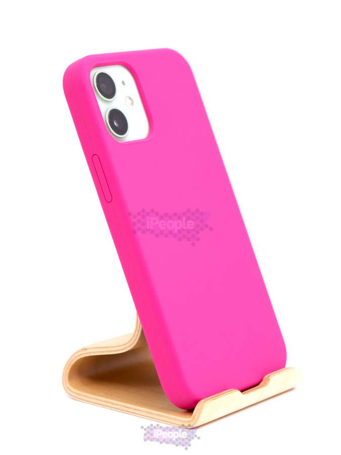Фото Силиконовый чехол Candy для iPhone 12 mini, Розовый