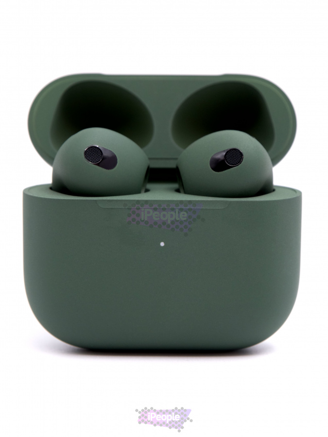 Фото Купить Беспроводные наушники Apple AirPods 3-го поколения (Зелёный) по низкой цене в Москве