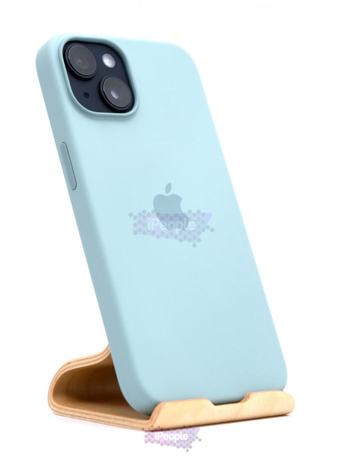 Фото Чехол Apple Silicone Case with MagSafe для iPhone 14 MPT13, Мятный