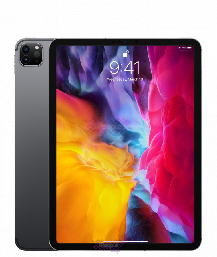Фото Купить iPad Pro 2020 11 дюймов Wi-Fi + Cellular 1Tb Space Gray (MU202) по низкой цене в Москве