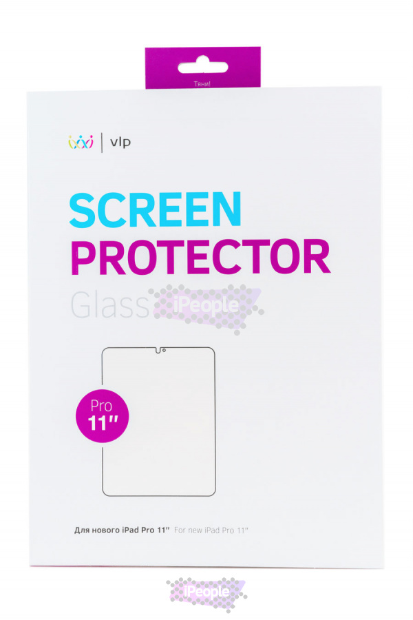 Фото Купить Защитное стекло VLP для iPad Pro 11 по низкой цене в Москве