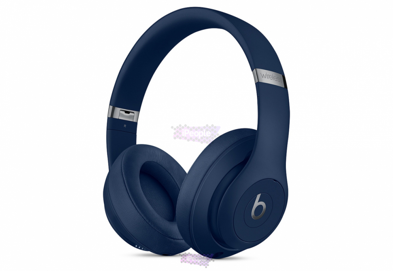 Фото Купить Беспроводные наушники Beats Studio3, синие по низкой цене в Москве