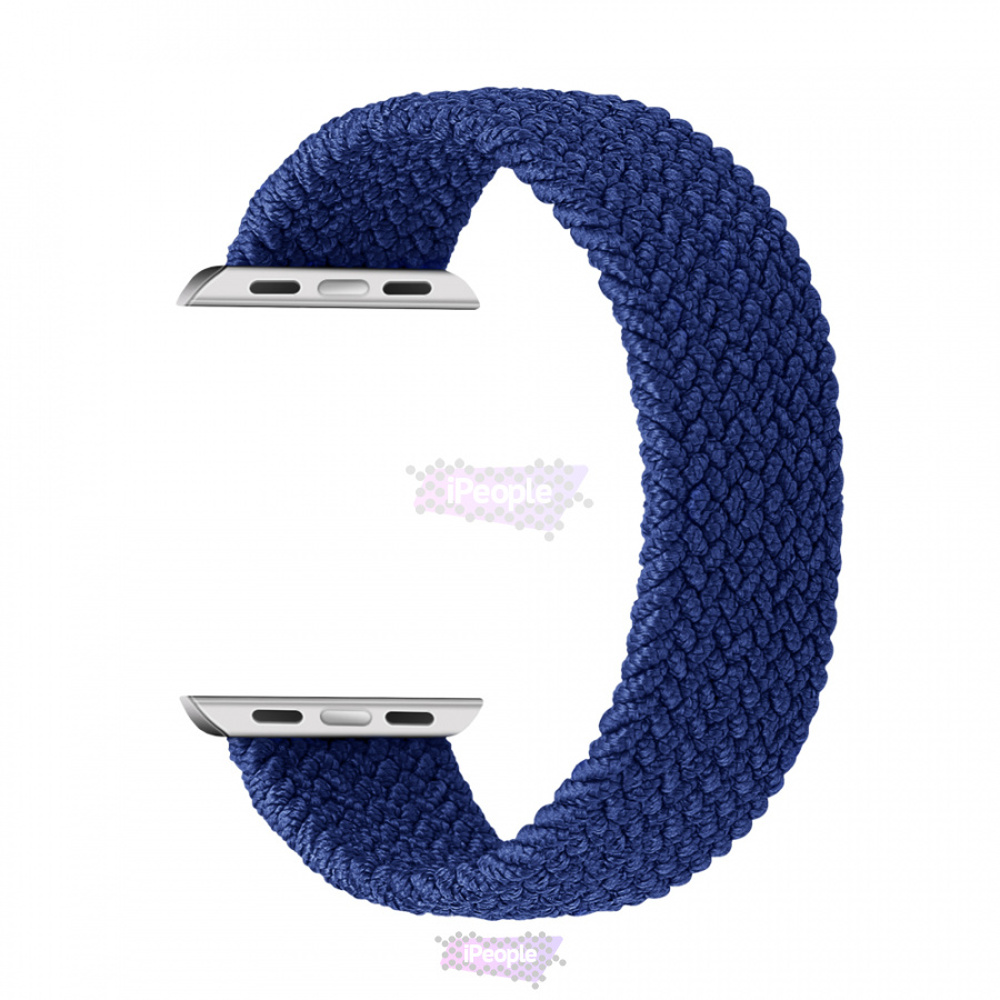 Фото Купить Ремешок Deppa Band Mono для Apple Watch 38/40 мм, нейлоновый (Синий) по низкой цене в Москве