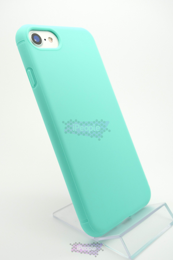 Фото Матовый чехол Candy для iPhone 8 / 7, Бирюзовый