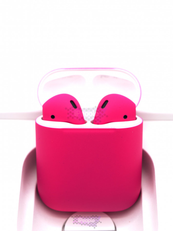 Фото Купить Беспроводные наушники Apple AirPods 2 (Розовый) по низкой цене в Москве