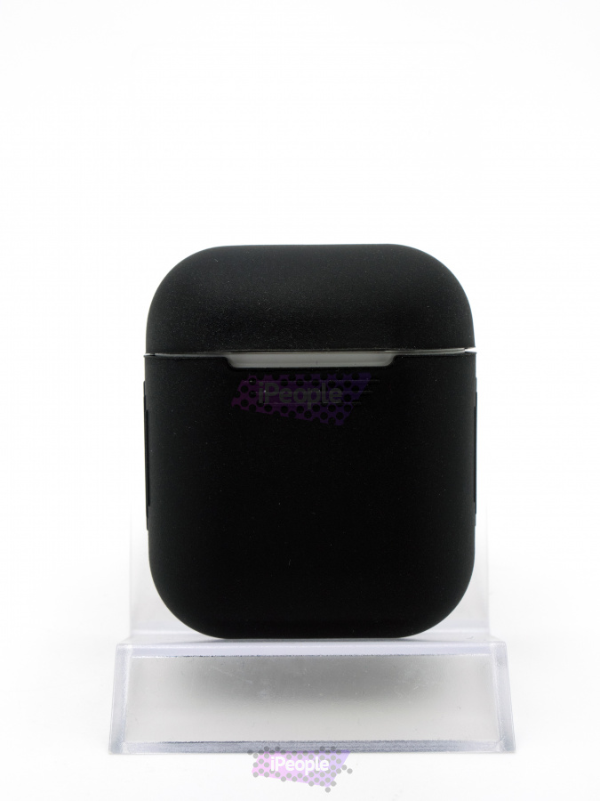 Фото Силиконовый чехол для AirPods (Чёрный), Чёрный
