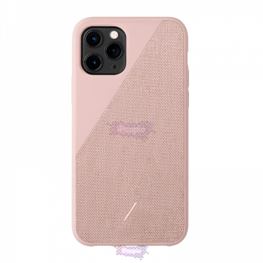 Фото Чехол Native Union Clic Canvas для iPhone 11 Pro, Бледно-розовый
