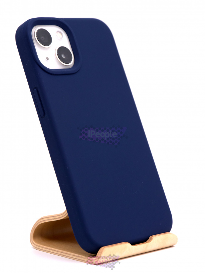 Фото Чехол VLP Silicone case with MagSafe для iPhone 13 (Тёмно-синий), Тёмно-синий
