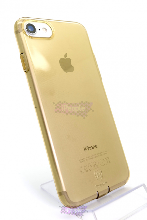 Фото Чехол Beseus Simple Series With Pluggy для iPhone 8 / 7, Золотой