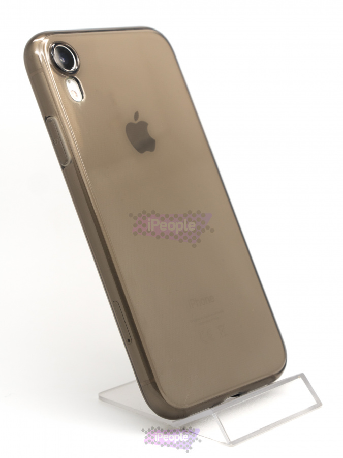 Фото Ультратонкий силиконовый чехол Brauffen с защитой камеры для iPhone XR, Чёрный