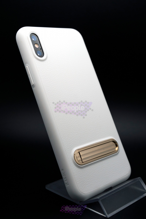 Фото Чехол Baseus Happy Watching Supporting Case для iPhone X, Белый