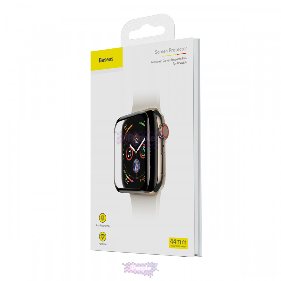 Фото Купить Защитное стекло Baseus 3D Full для Apple Watch 44mm по низкой цене в Москве
