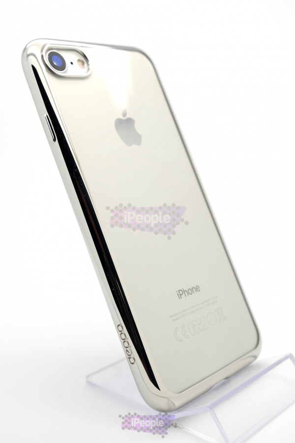 Фото Чехол Deppa Gel+ для Apple iPhone 8 / 7, Серебряный