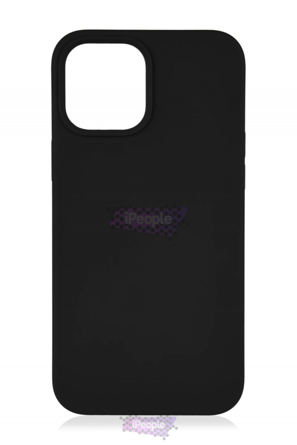 Фото Чехол VLP Silicone case для iPhone 12 / 12 Pro, Чёрный