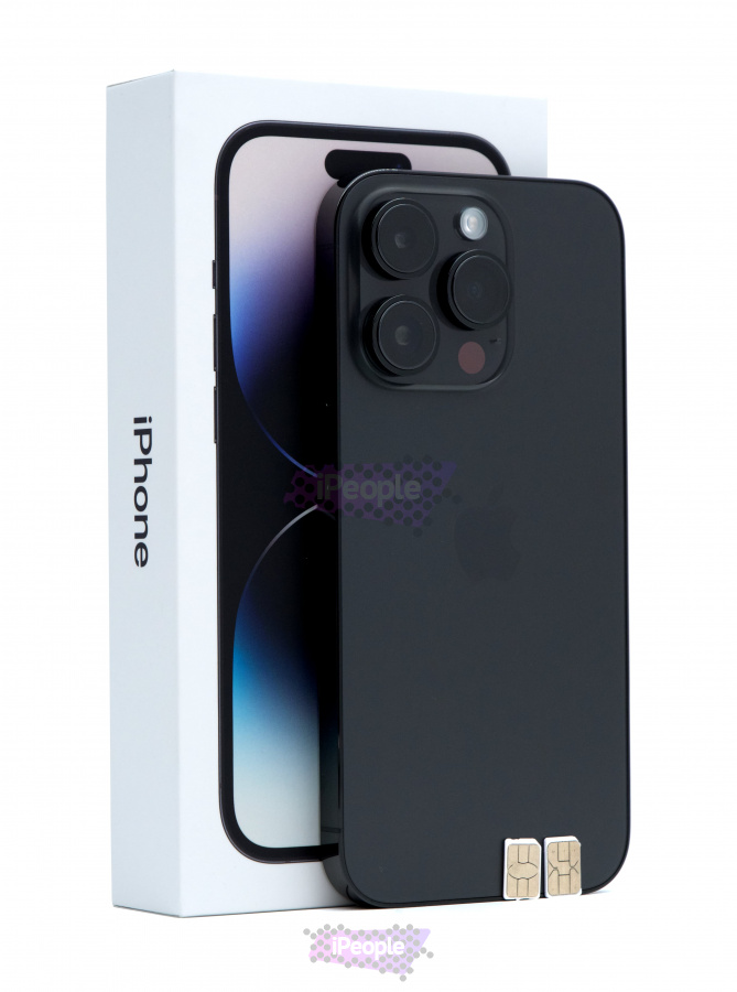 Фото Купить Apple iPhone 14 Pro 512Gb <br> Space Black (Космический черный) Nano-Sim + Nano-Sim по низкой цене в Москве