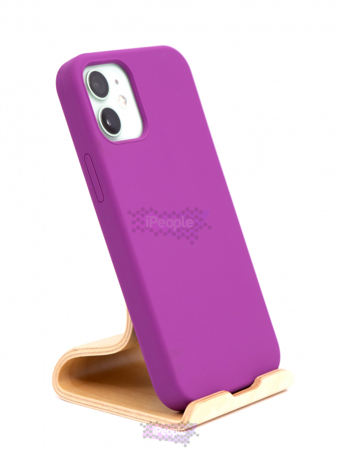 Фото Силиконовый чехол Candy для iPhone 12 mini, Фиолетовый