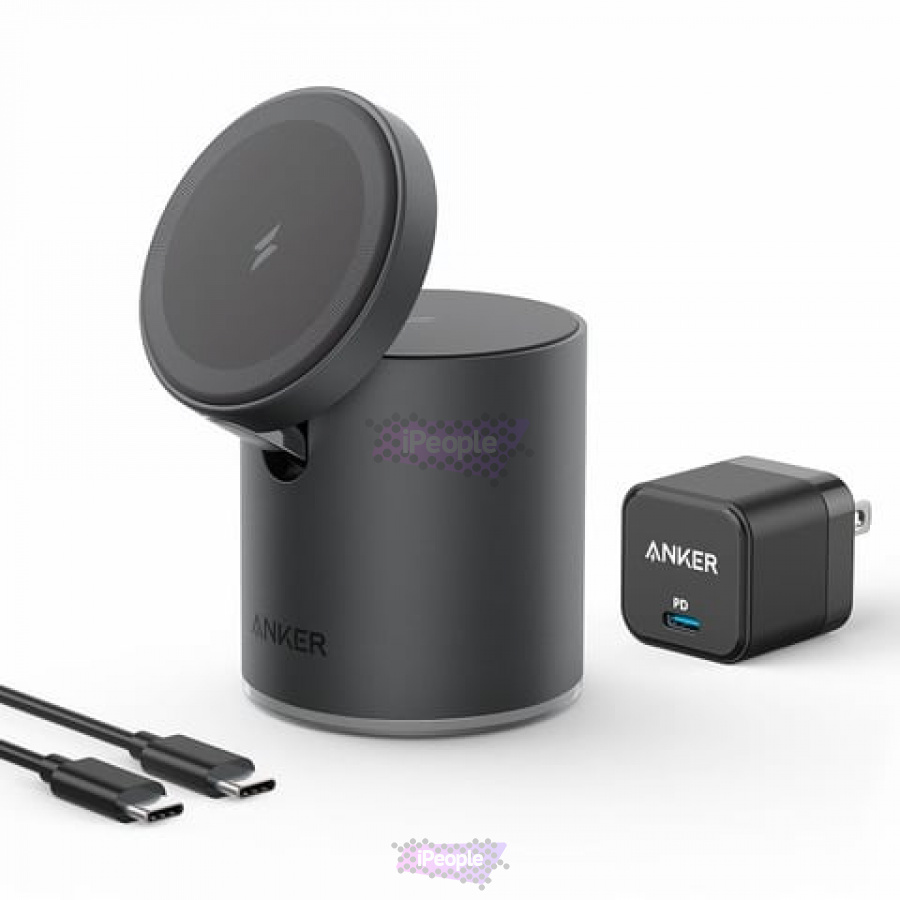 Фото Купить Беспроводная зарядка Anker PowerWave 2 in 1 по низкой цене в Москве