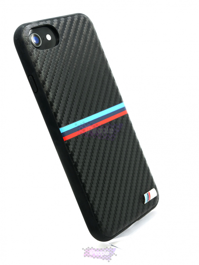 Фото Чехол BMW M Collection Carbon для iPhone 8 / 7, Чёрный