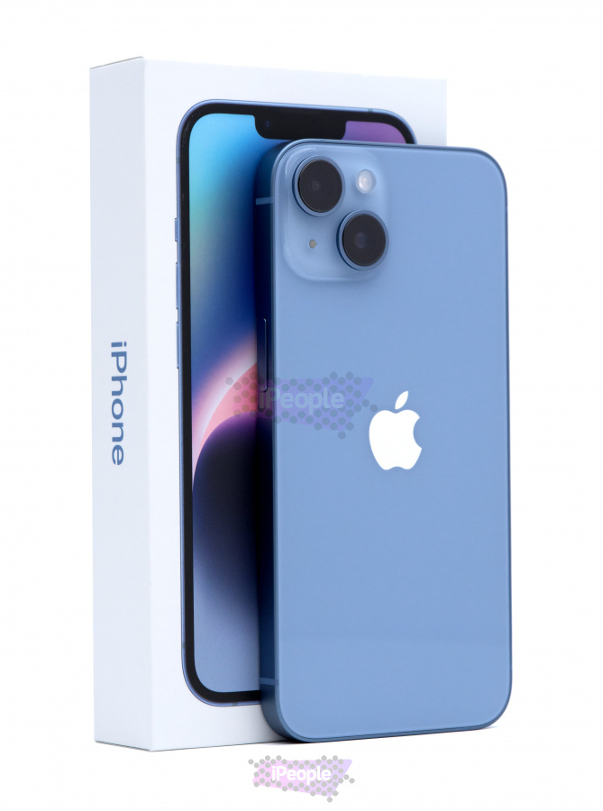Фото Купить Apple iPhone 14 512Gb<br> Blue (Синий) Nano-sim + eSim по низкой цене в Москве