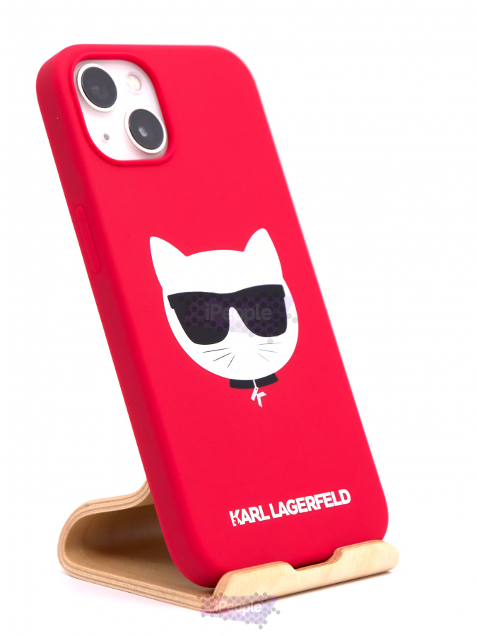 Фото Чехол Karl Lagerfeld для iPhone 13, Красный