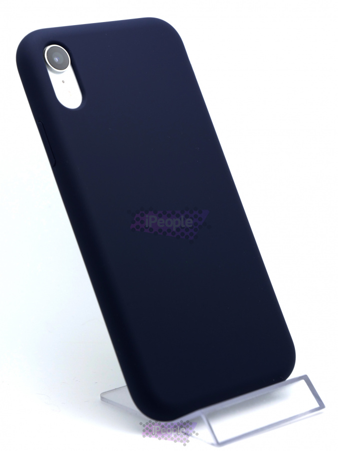 Фото Чехол Devia Nature Silicone для iPhone XR, Тёмно-синий