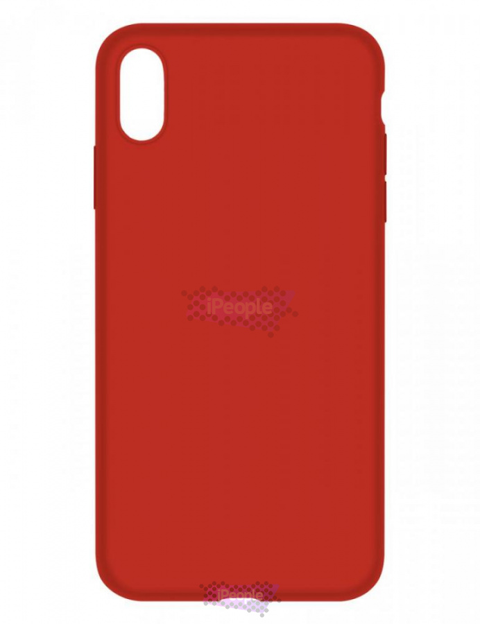 Фото Чехол-накладка Devia Nature case Silicon Case для iPhone XS Max, Красный