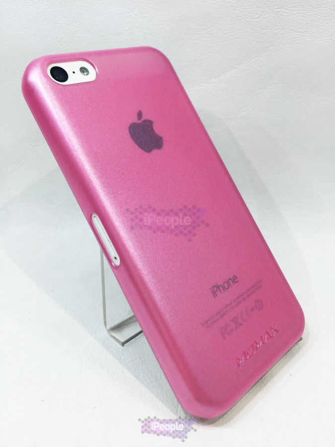 Фото Momax Ultra Thin Pearl Case на iPgone 5C, Розовый