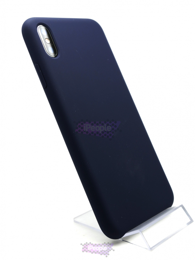 Фото Чехлы uBear Touch Case для iPhone XS Max, Тёмно-синий