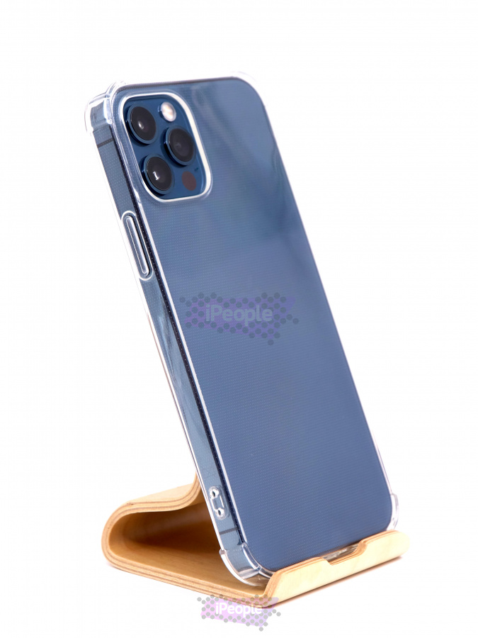 Фото Силиконовый прозрачный чехол для iPhone 12 / 12 Pro, Прозрачный