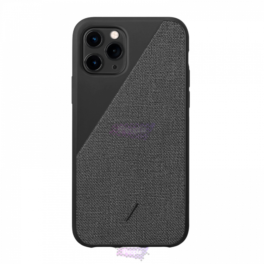 Фото Чехол Native Union Clic Canvas для iPhone 11 Pro, Серый