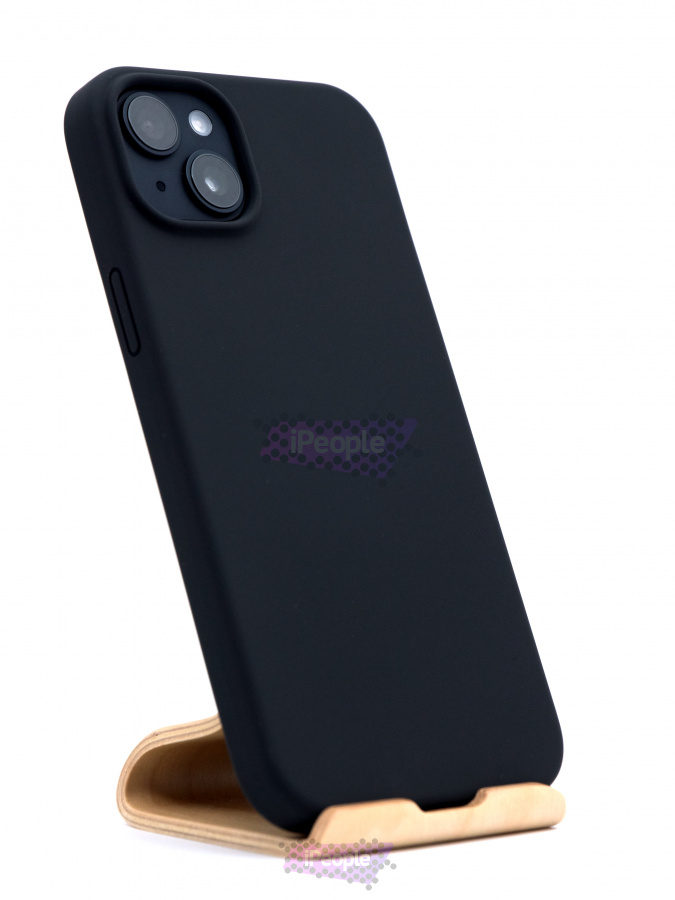 Фото Чехол VLP Silicone case with MagSafe для iPhone 14 Plus, Чёрный