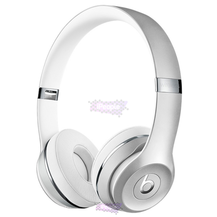 Фото Купить Беспроводные наушники Beats Solo3 Wireless Silver MNEQ2 по низкой цене в Москве