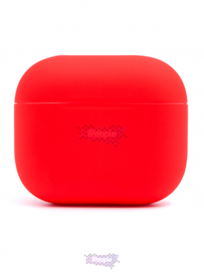 Фото Купить Силиконовый Чехол Deppa 0.8мм для AirPods 3 (Красный) по низкой цене в Москве