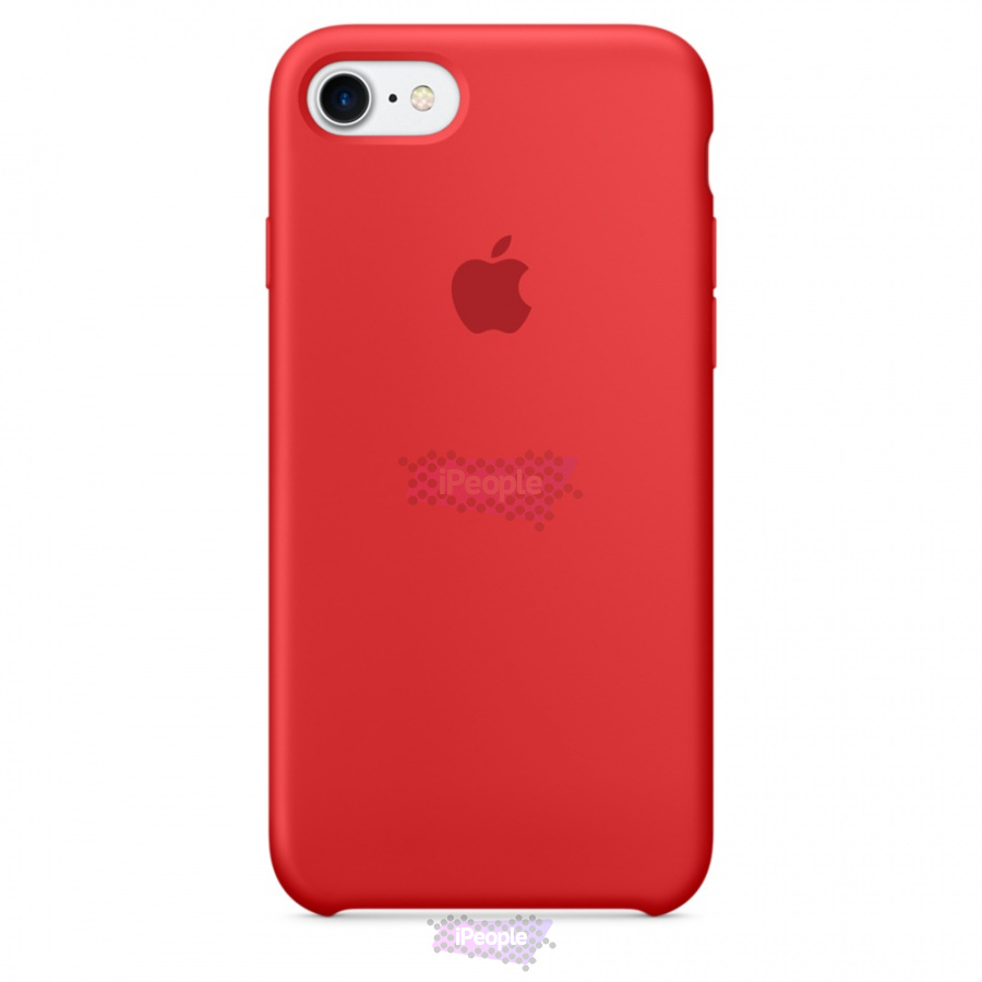 Фото Оригинальный чехол Apple iPhone 7 / 8 Silicone Case (MMWN2ZM/A), Red, Красный