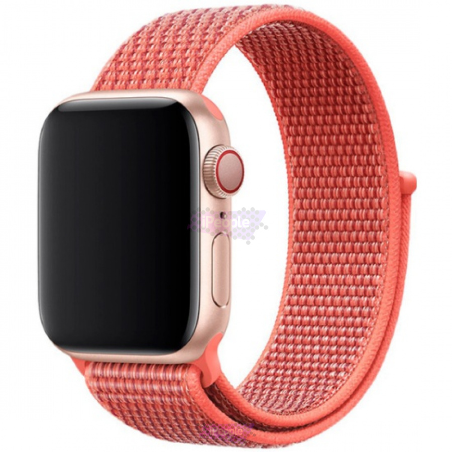 Фото Купить Ремешок Devia Deluxe Series для Apple Watch 44 / 42 мм (Персиковый) по низкой цене в Москве