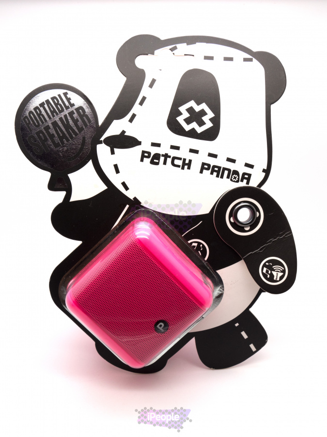 Фото Колонка Patch Panda Portable Speaker (Розовый), Розовый