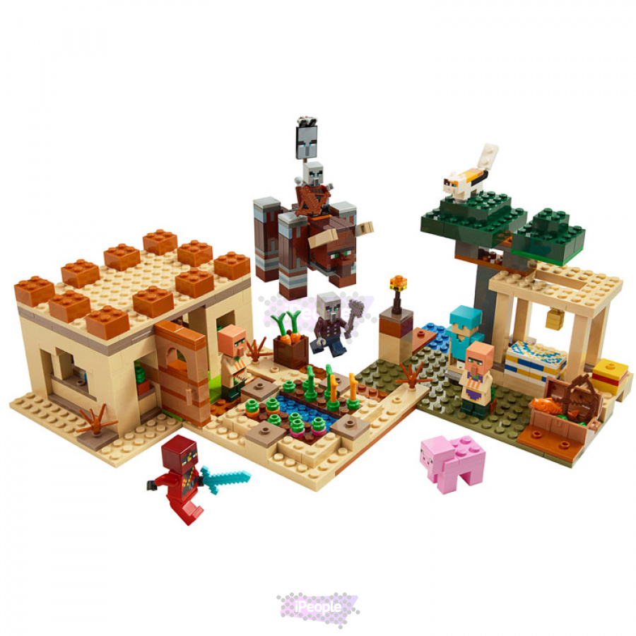 Фото Купить Конструктор LEGO Minecraft 21160 Патруль разбойников по низкой цене в Москве