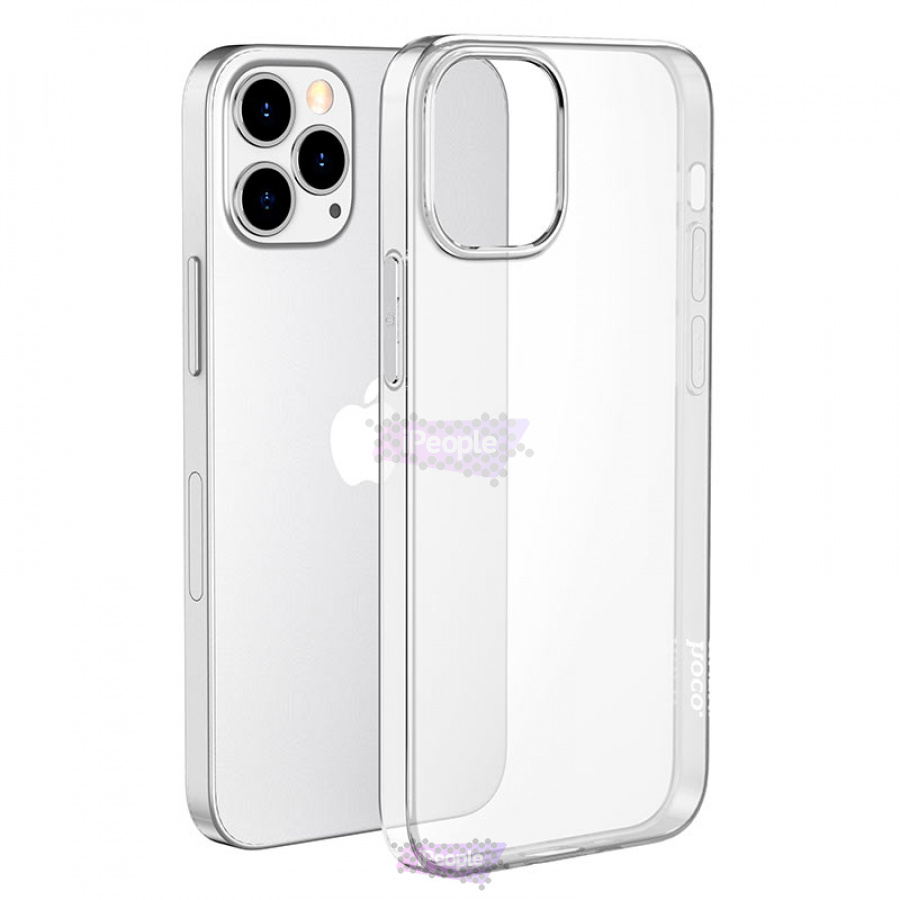 Фото Чехол Hoco Light Series TPU для iPhone 12 / 12 Pro, Прозрачный
