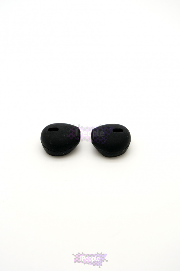 Фото Купить Силиконовые накладки на наушники EarPods / Airpods (Чёрный) по низкой цене в Москве
