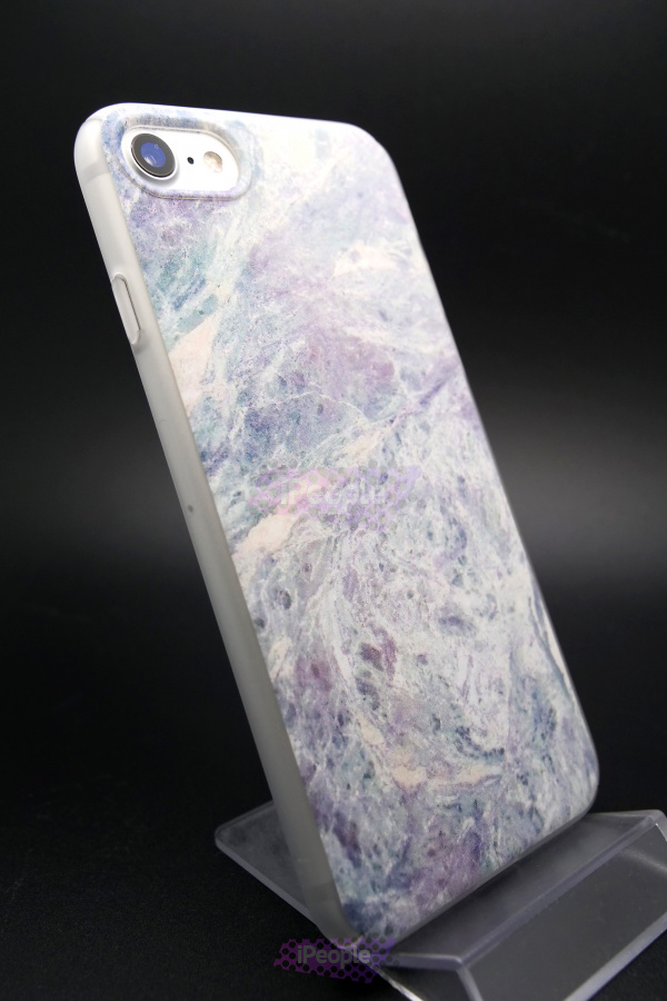Фото Чехол Deppa ArtCase для iPhone 8 / 7, Trend Мрамор светлый, Разноцветный