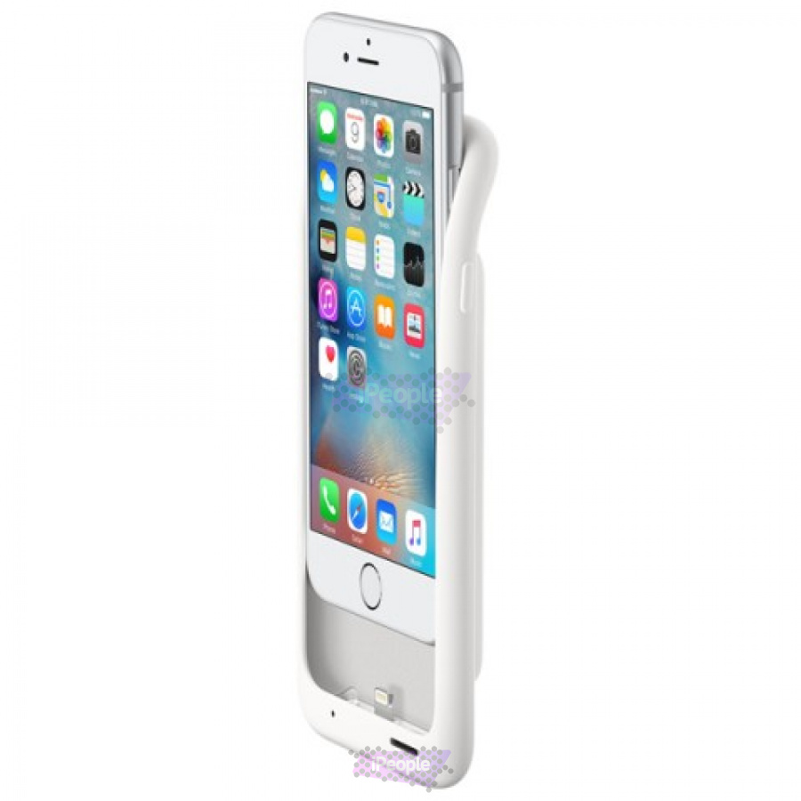 Фото Купить Чехол Smart Battery Case для iPhone 6/6s, угольно-серый цвет (MGQM2) по низкой цене в Москве