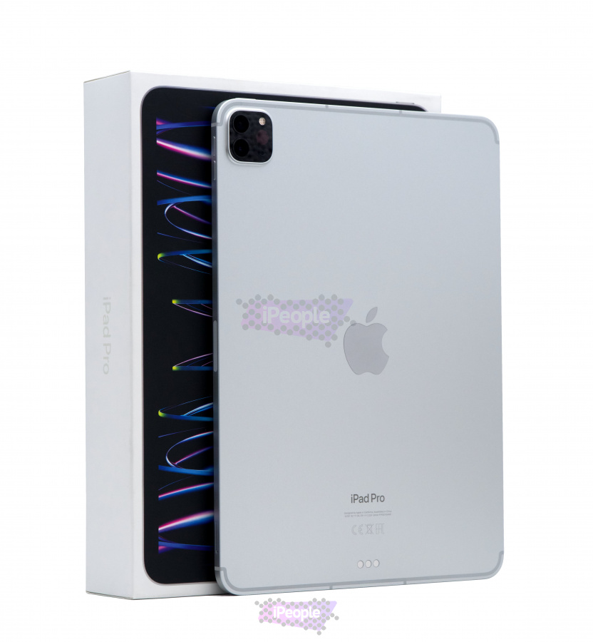 Фото Купить iPad Pro 2022 11 дюймов Wi-Fi + Cellular 512Gb Silver по низкой цене в Москве