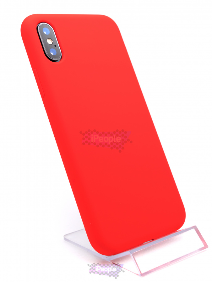 Фото Чехол Devia Nature Silicone для iPhone XS / X, Красный