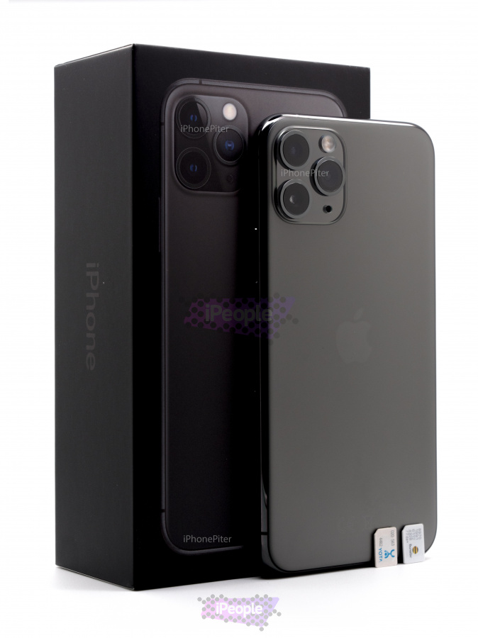 Фото Купить Apple iPhone 11 Pro 64Gb<br>, 2 Sim, модель A2217, Space Gray (Серый космос) по низкой цене в Москве