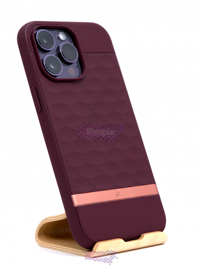 Фото Чехол Caseology Parallax Mag для iPhone 14 Pro Max, Бордовый