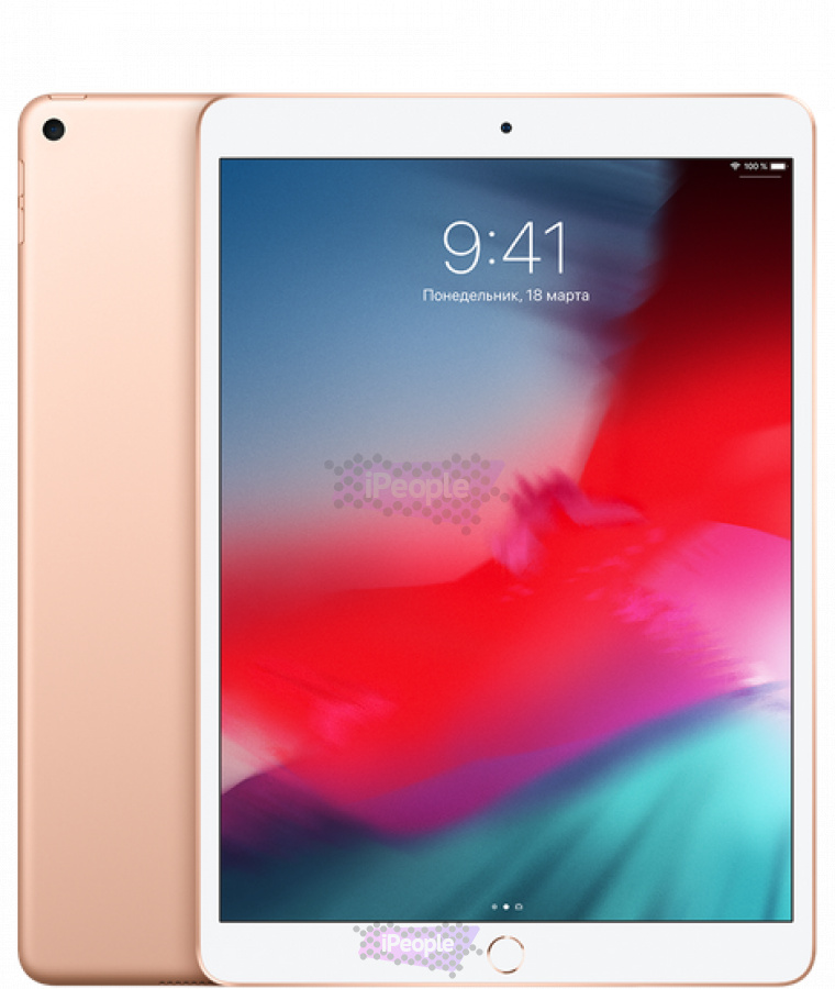 Фото Купить Apple iPad Air 10.5 дюймов Wi-Fi 256Gb + Cellular Gold (MV0Q2) по низкой цене в Москве