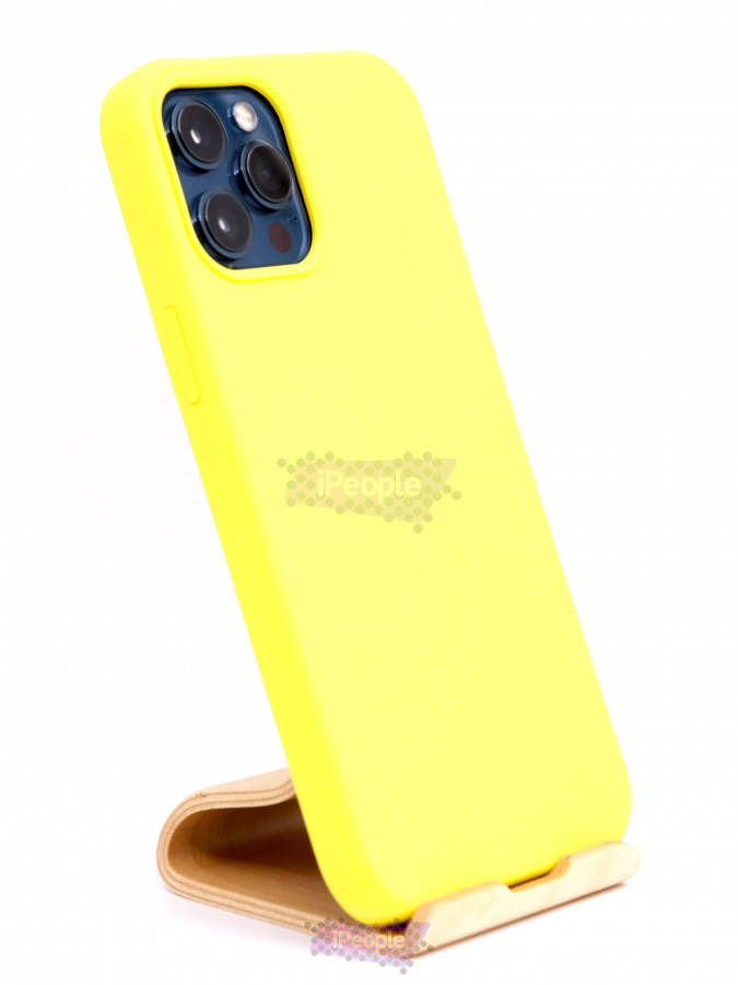 Фото Силиконовый чехол Candy для iPhone 12 Pro Max, Желтый