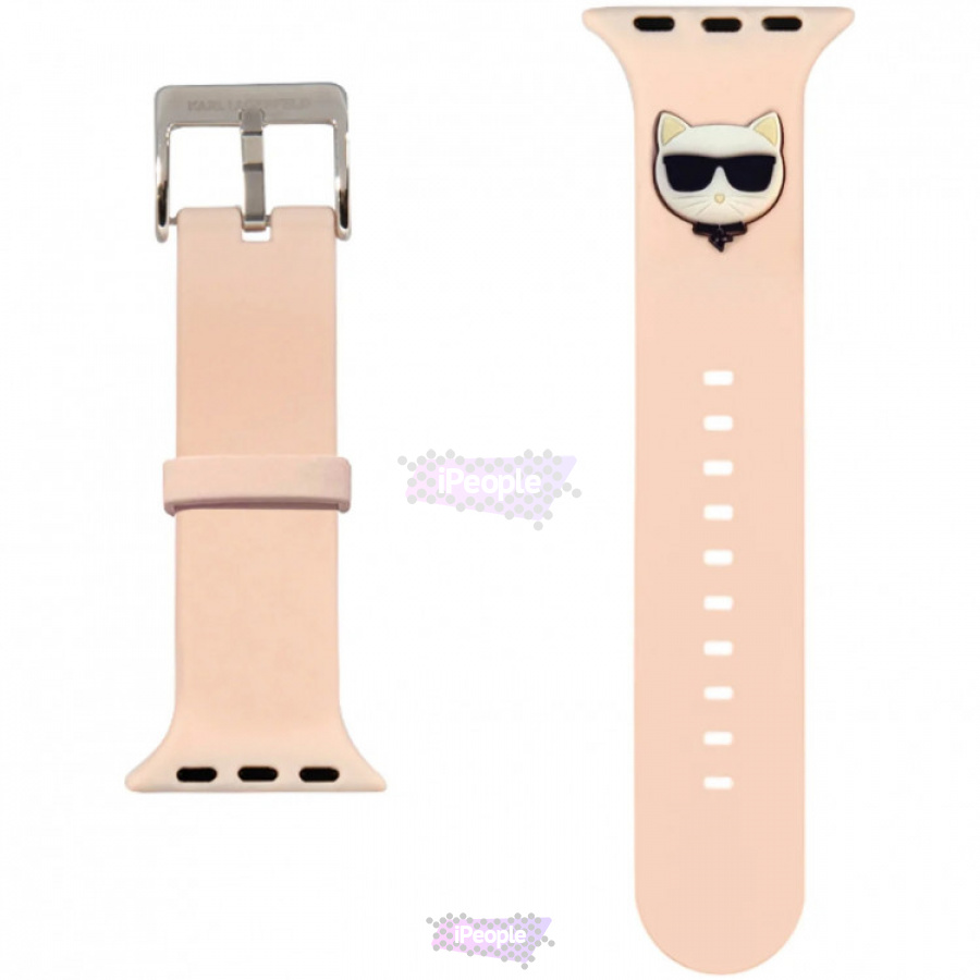 Фото Купить Ремешок Karl Lagerfeld для Apple Watch 42 / 44 мм по низкой цене в Москве